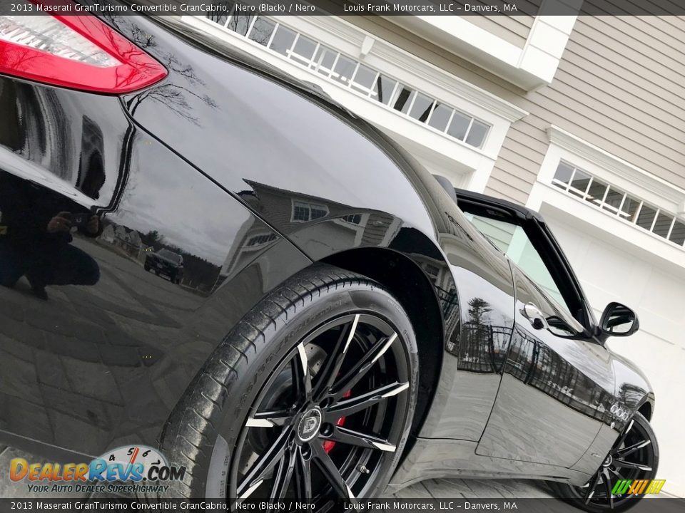 2013 Maserati GranTurismo Convertible GranCabrio Nero (Black) / Nero Photo #22