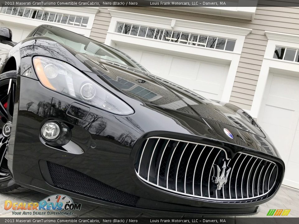 2013 Maserati GranTurismo Convertible GranCabrio Nero (Black) / Nero Photo #24