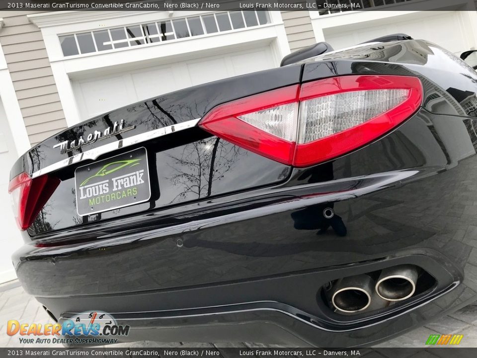 2013 Maserati GranTurismo Convertible GranCabrio Nero (Black) / Nero Photo #25