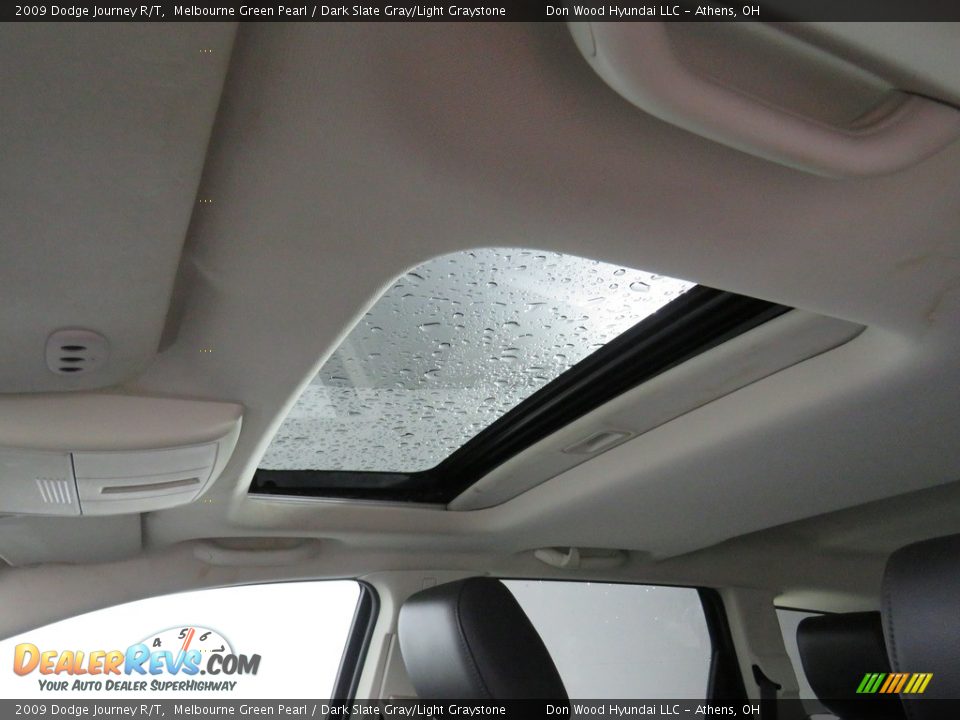 2009 Dodge Journey R/T Melbourne Green Pearl / Dark Slate Gray/Light Graystone Photo #2