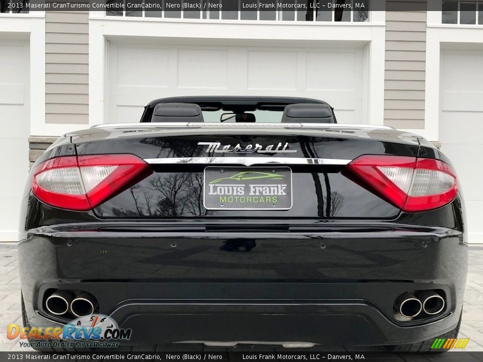 2013 Maserati GranTurismo Convertible GranCabrio Nero (Black) / Nero Photo #26