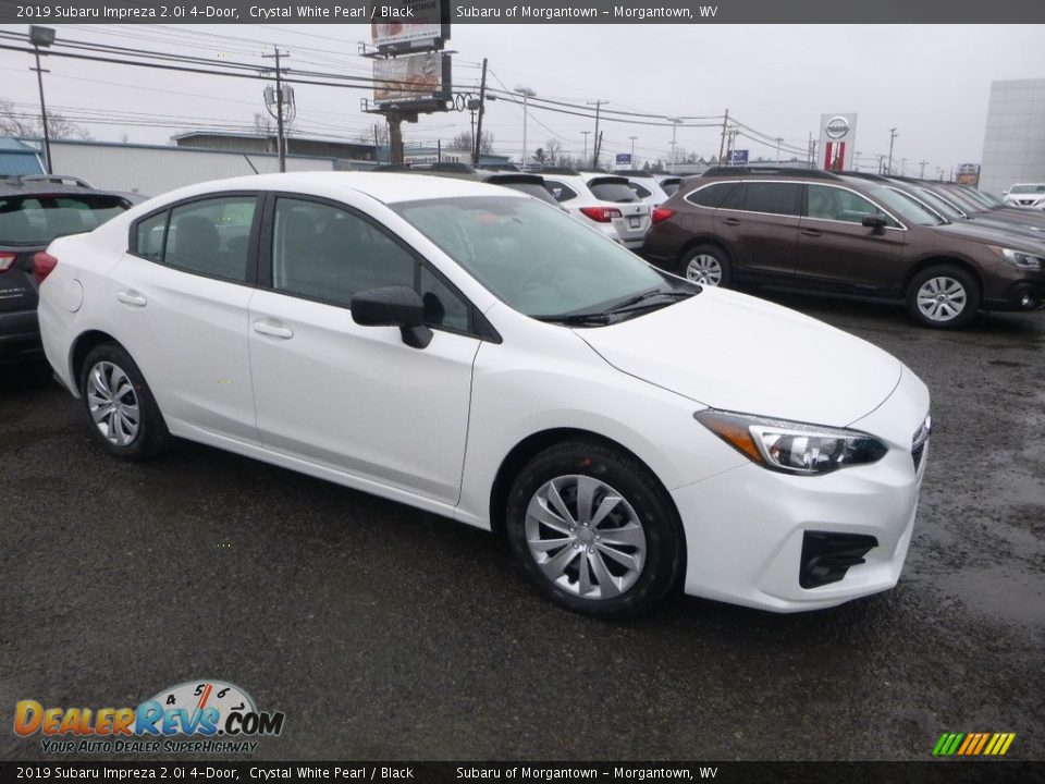 2019 Subaru Impreza 2.0i 4-Door Crystal White Pearl / Black Photo #1