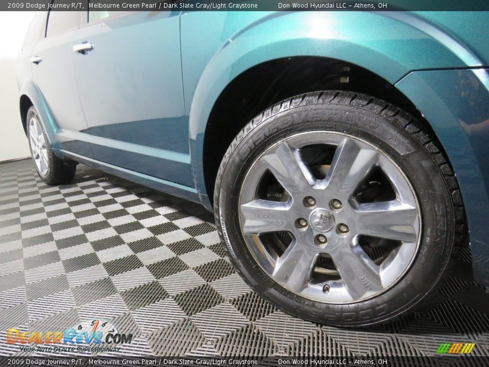 2009 Dodge Journey R/T Melbourne Green Pearl / Dark Slate Gray/Light Graystone Photo #3