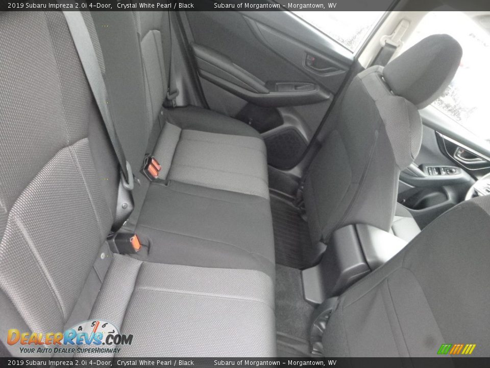 2019 Subaru Impreza 2.0i 4-Door Crystal White Pearl / Black Photo #5