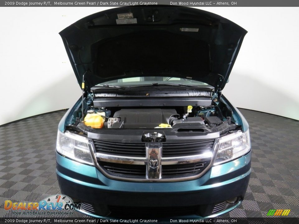 2009 Dodge Journey R/T Melbourne Green Pearl / Dark Slate Gray/Light Graystone Photo #7