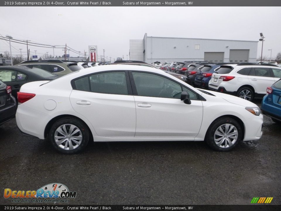 2019 Subaru Impreza 2.0i 4-Door Crystal White Pearl / Black Photo #6