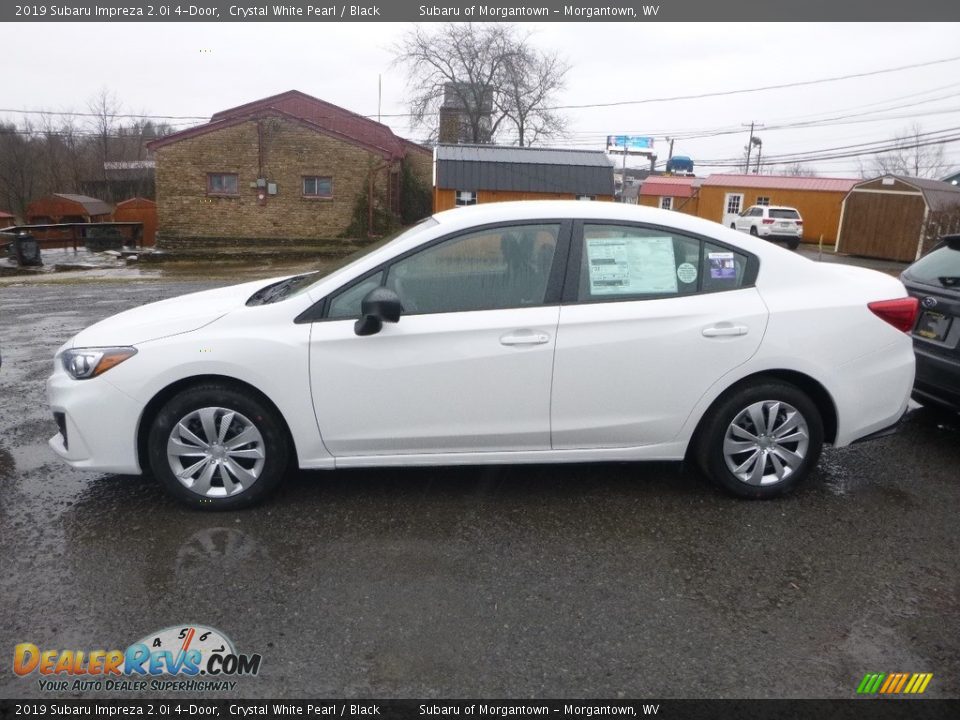 2019 Subaru Impreza 2.0i 4-Door Crystal White Pearl / Black Photo #9