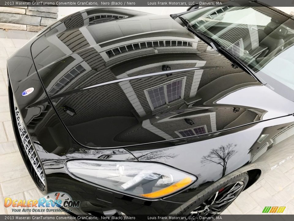 2013 Maserati GranTurismo Convertible GranCabrio Nero (Black) / Nero Photo #33