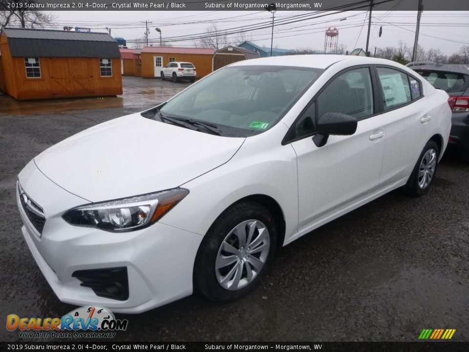 2019 Subaru Impreza 2.0i 4-Door Crystal White Pearl / Black Photo #10