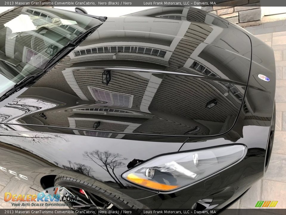 2013 Maserati GranTurismo Convertible GranCabrio Nero (Black) / Nero Photo #34