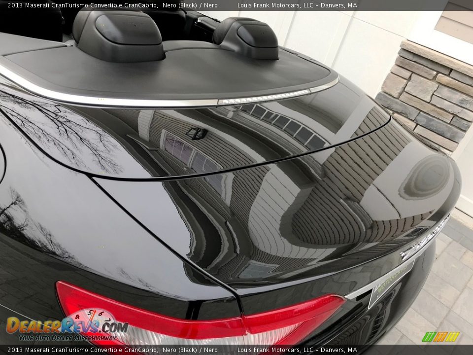 2013 Maserati GranTurismo Convertible GranCabrio Nero (Black) / Nero Photo #35