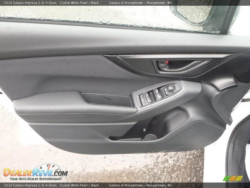 2019 Subaru Impreza 2.0i 4-Door Crystal White Pearl / Black Photo #12