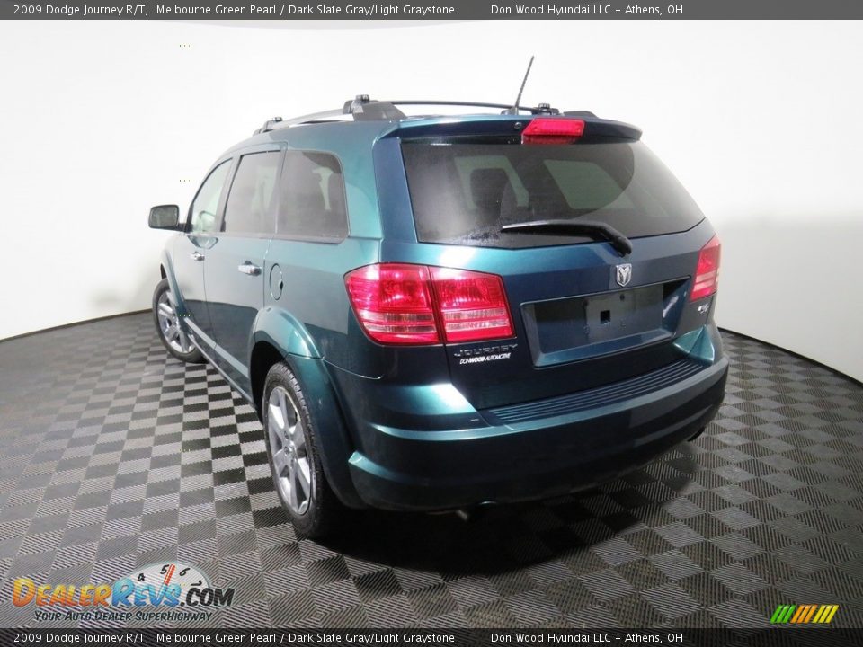 2009 Dodge Journey R/T Melbourne Green Pearl / Dark Slate Gray/Light Graystone Photo #14