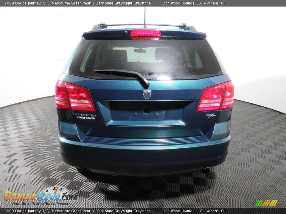 2009 Dodge Journey R/T Melbourne Green Pearl / Dark Slate Gray/Light Graystone Photo #15