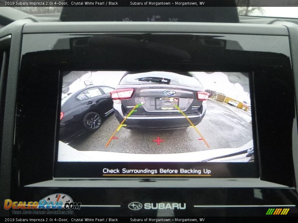 2019 Subaru Impreza 2.0i 4-Door Crystal White Pearl / Black Photo #15