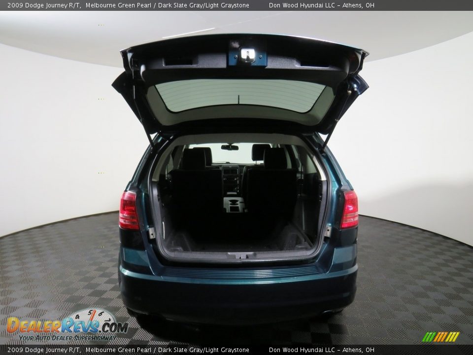 2009 Dodge Journey R/T Melbourne Green Pearl / Dark Slate Gray/Light Graystone Photo #16
