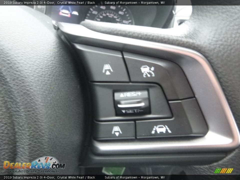 2019 Subaru Impreza 2.0i 4-Door Crystal White Pearl / Black Photo #16