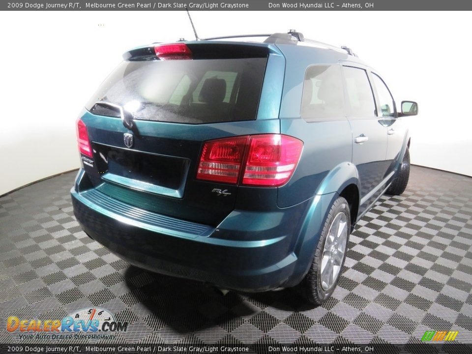 2009 Dodge Journey R/T Melbourne Green Pearl / Dark Slate Gray/Light Graystone Photo #19