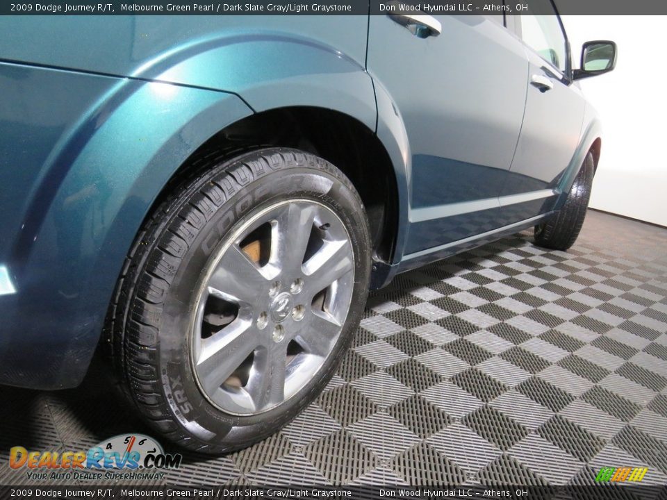 2009 Dodge Journey R/T Melbourne Green Pearl / Dark Slate Gray/Light Graystone Photo #21