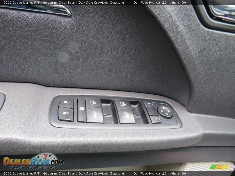2009 Dodge Journey R/T Melbourne Green Pearl / Dark Slate Gray/Light Graystone Photo #22