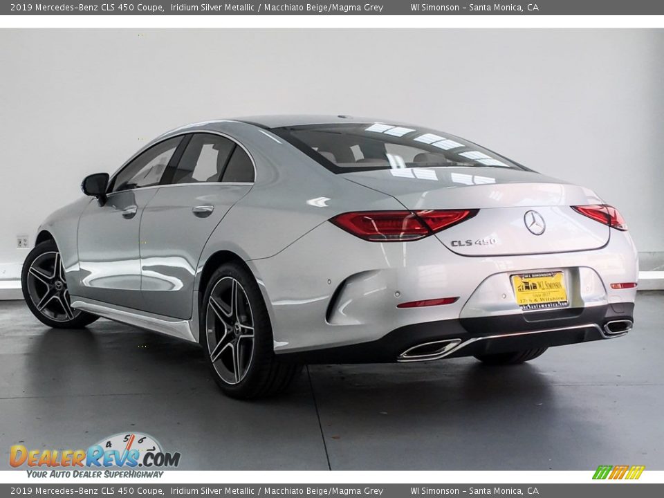 2019 Mercedes-Benz CLS 450 Coupe Iridium Silver Metallic / Macchiato Beige/Magma Grey Photo #2