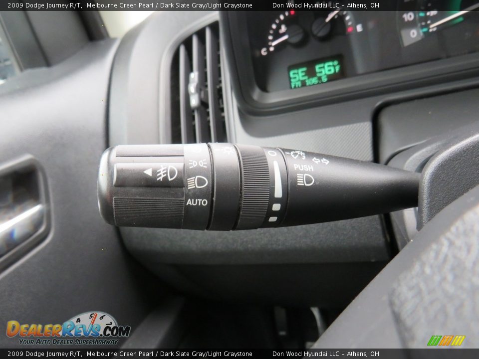 2009 Dodge Journey R/T Melbourne Green Pearl / Dark Slate Gray/Light Graystone Photo #25