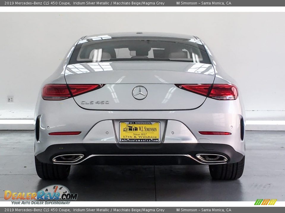 2019 Mercedes-Benz CLS 450 Coupe Iridium Silver Metallic / Macchiato Beige/Magma Grey Photo #3