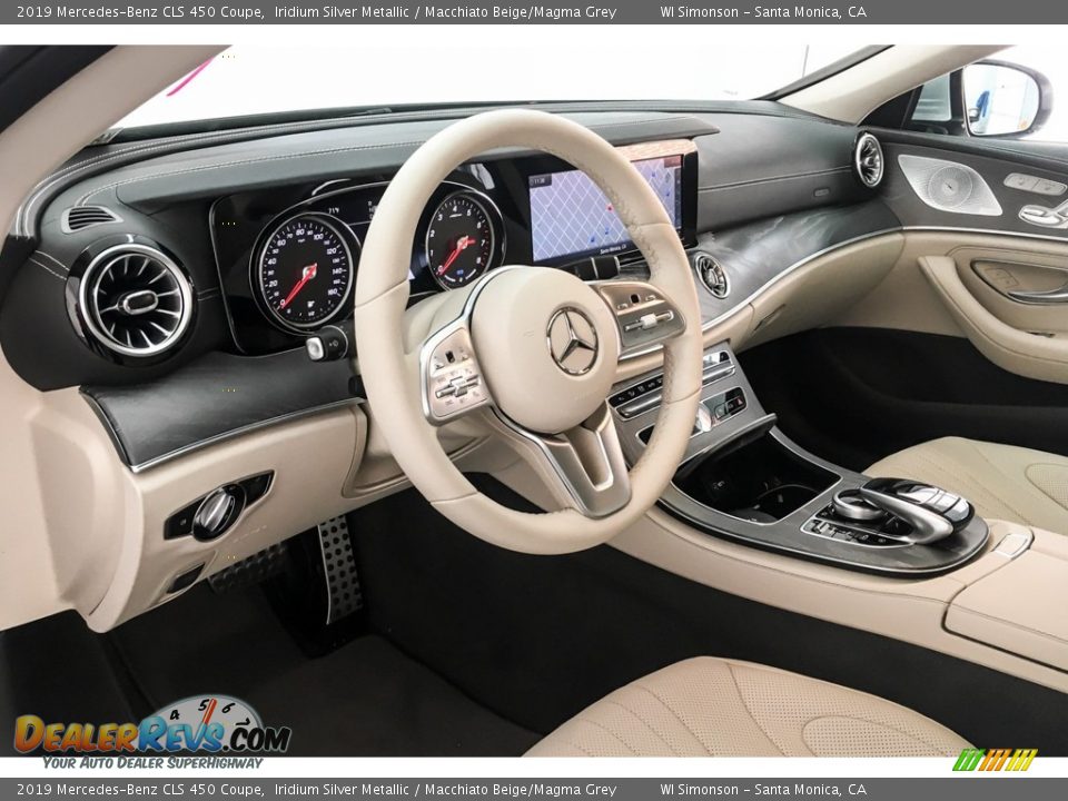 2019 Mercedes-Benz CLS 450 Coupe Iridium Silver Metallic / Macchiato Beige/Magma Grey Photo #4