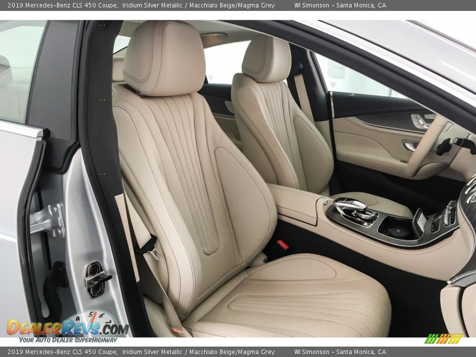 2019 Mercedes-Benz CLS 450 Coupe Iridium Silver Metallic / Macchiato Beige/Magma Grey Photo #5