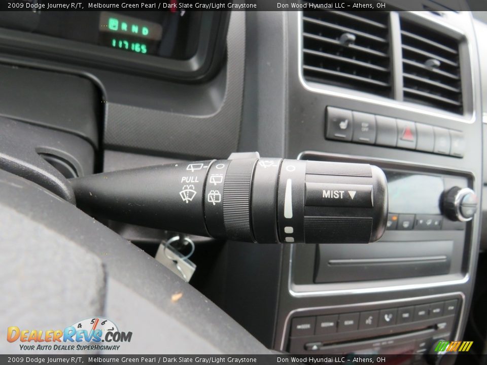 2009 Dodge Journey R/T Melbourne Green Pearl / Dark Slate Gray/Light Graystone Photo #29