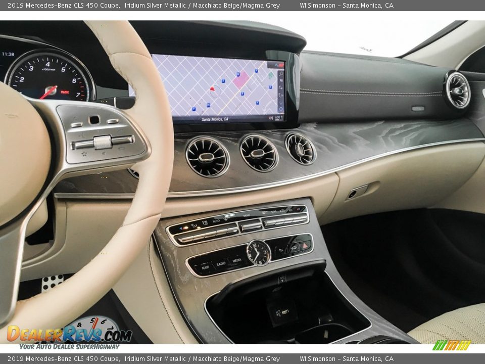 2019 Mercedes-Benz CLS 450 Coupe Iridium Silver Metallic / Macchiato Beige/Magma Grey Photo #6