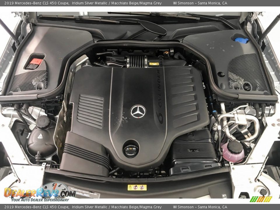 2019 Mercedes-Benz CLS 450 Coupe Iridium Silver Metallic / Macchiato Beige/Magma Grey Photo #8