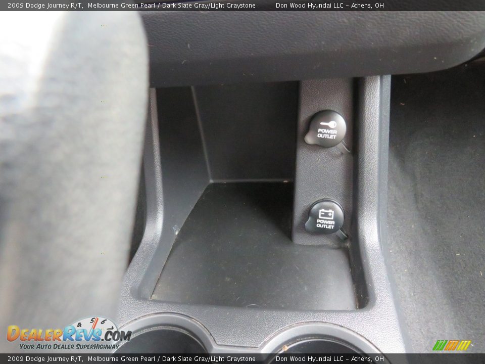 2009 Dodge Journey R/T Melbourne Green Pearl / Dark Slate Gray/Light Graystone Photo #31
