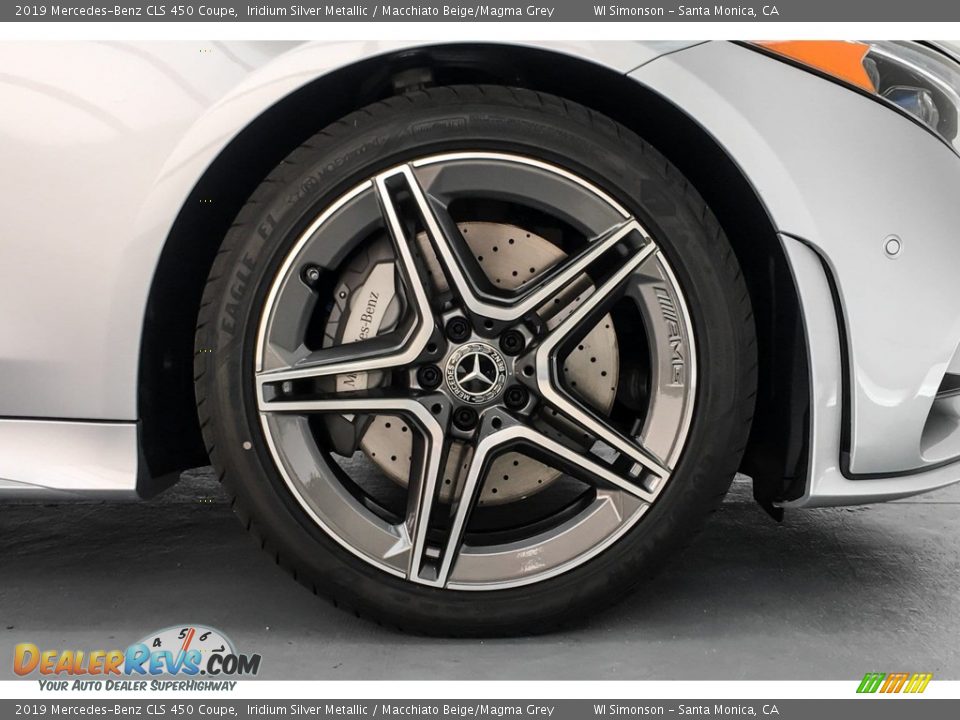 2019 Mercedes-Benz CLS 450 Coupe Iridium Silver Metallic / Macchiato Beige/Magma Grey Photo #9