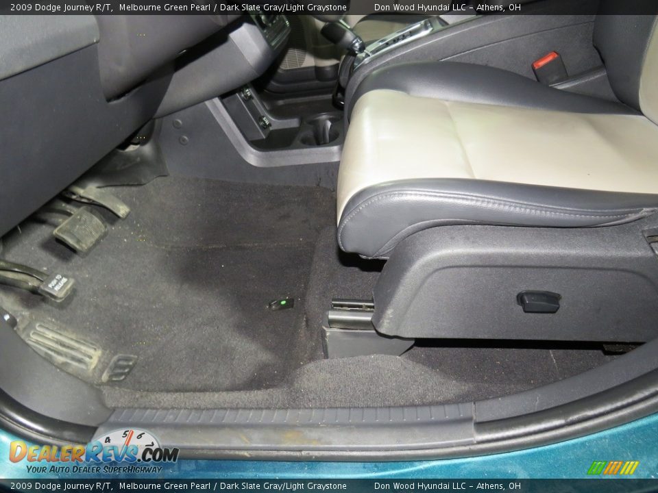 2009 Dodge Journey R/T Melbourne Green Pearl / Dark Slate Gray/Light Graystone Photo #33