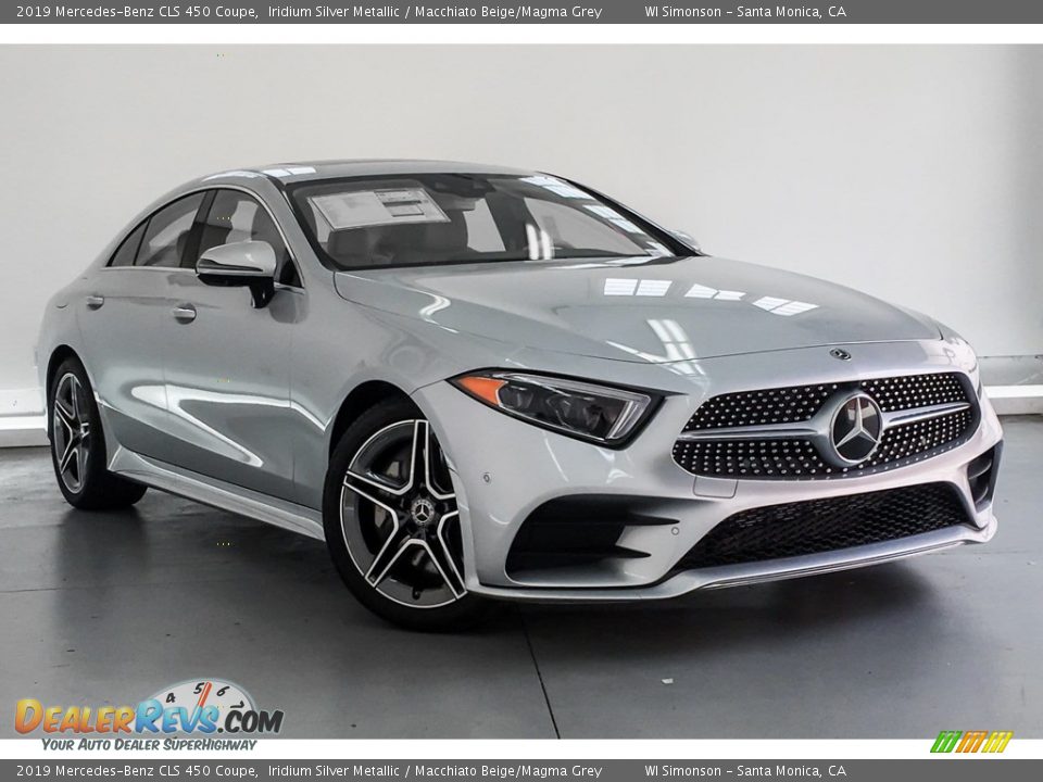 2019 Mercedes-Benz CLS 450 Coupe Iridium Silver Metallic / Macchiato Beige/Magma Grey Photo #12