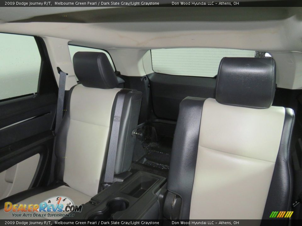 2009 Dodge Journey R/T Melbourne Green Pearl / Dark Slate Gray/Light Graystone Photo #35