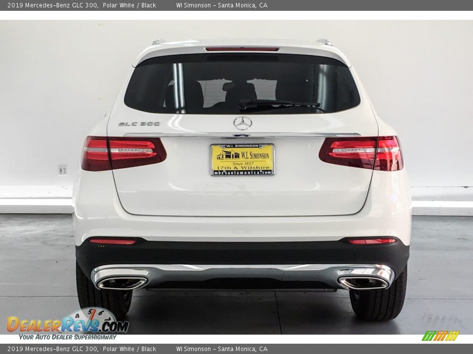 2019 Mercedes-Benz GLC 300 Polar White / Black Photo #3