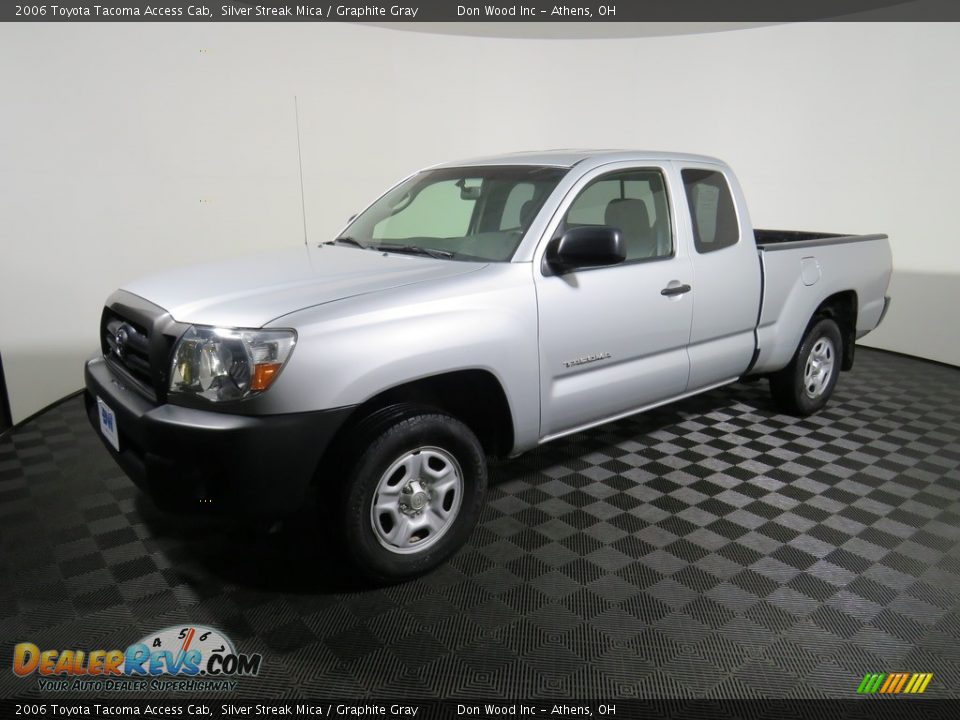 2006 Toyota Tacoma Access Cab Silver Streak Mica / Graphite Gray Photo #9