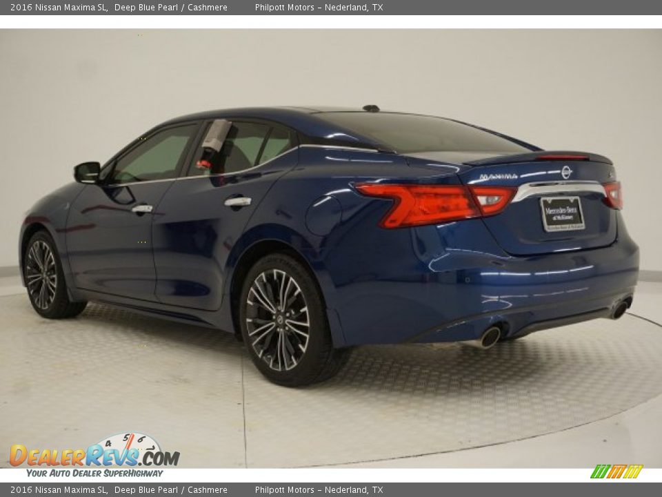 2016 Nissan Maxima SL Deep Blue Pearl / Cashmere Photo #5