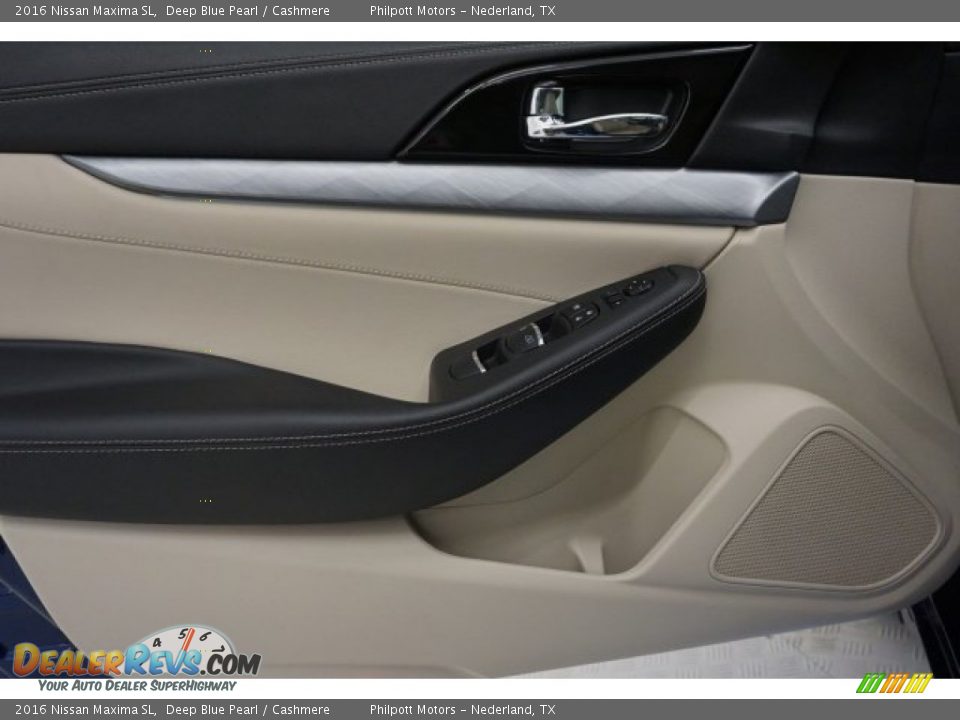 2016 Nissan Maxima SL Deep Blue Pearl / Cashmere Photo #9