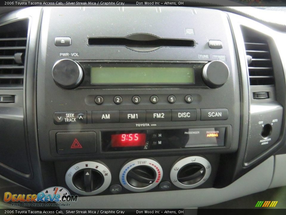 2006 Toyota Tacoma Access Cab Silver Streak Mica / Graphite Gray Photo #17