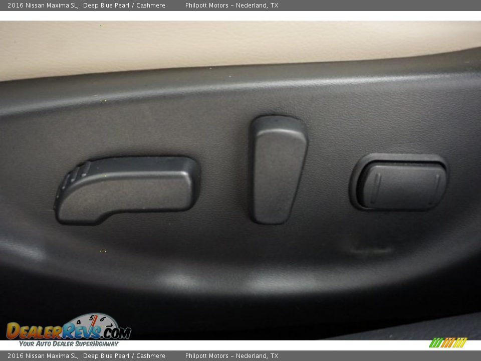 2016 Nissan Maxima SL Deep Blue Pearl / Cashmere Photo #13