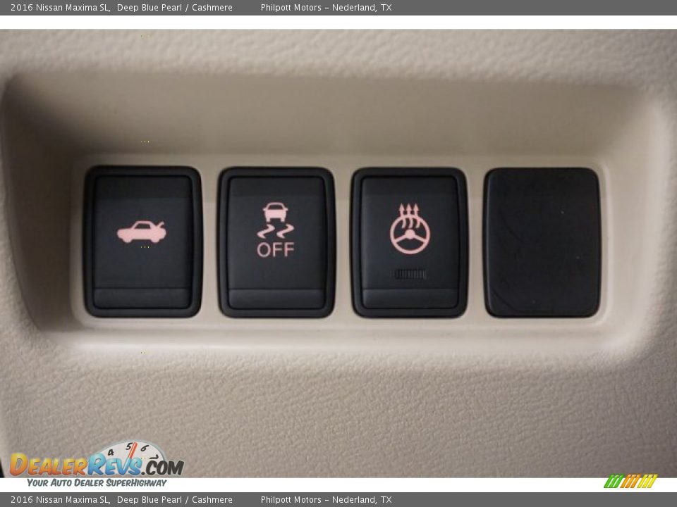 2016 Nissan Maxima SL Deep Blue Pearl / Cashmere Photo #15