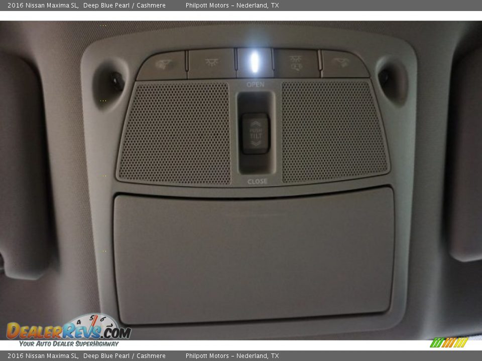 2016 Nissan Maxima SL Deep Blue Pearl / Cashmere Photo #25