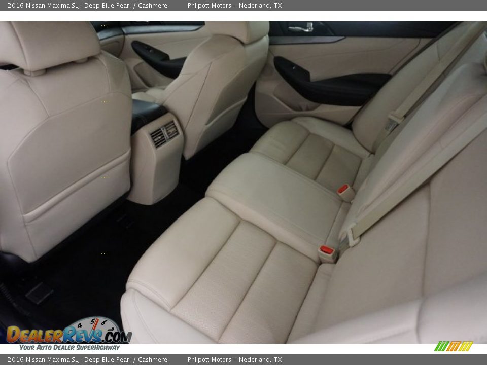 2016 Nissan Maxima SL Deep Blue Pearl / Cashmere Photo #27