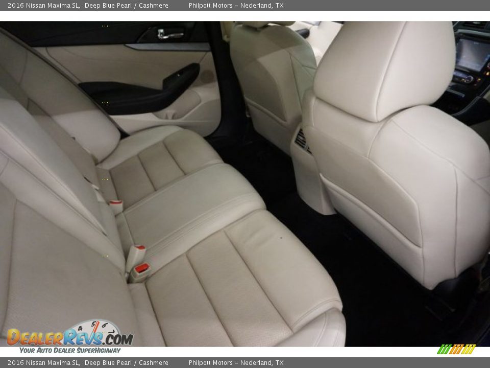 2016 Nissan Maxima SL Deep Blue Pearl / Cashmere Photo #30