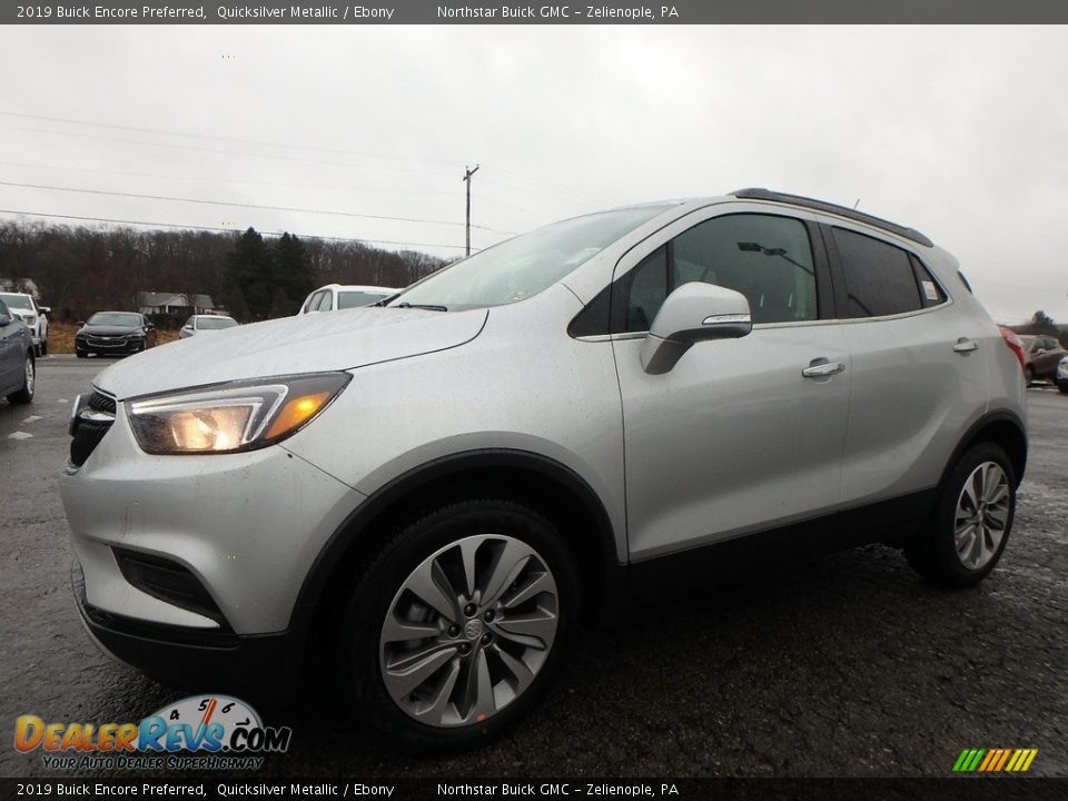 2019 Buick Encore Preferred Quicksilver Metallic / Ebony Photo #1