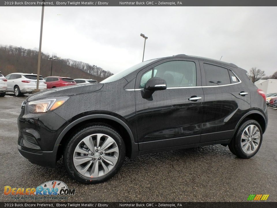 2019 Buick Encore Preferred Ebony Twilight Metallic / Ebony Photo #1