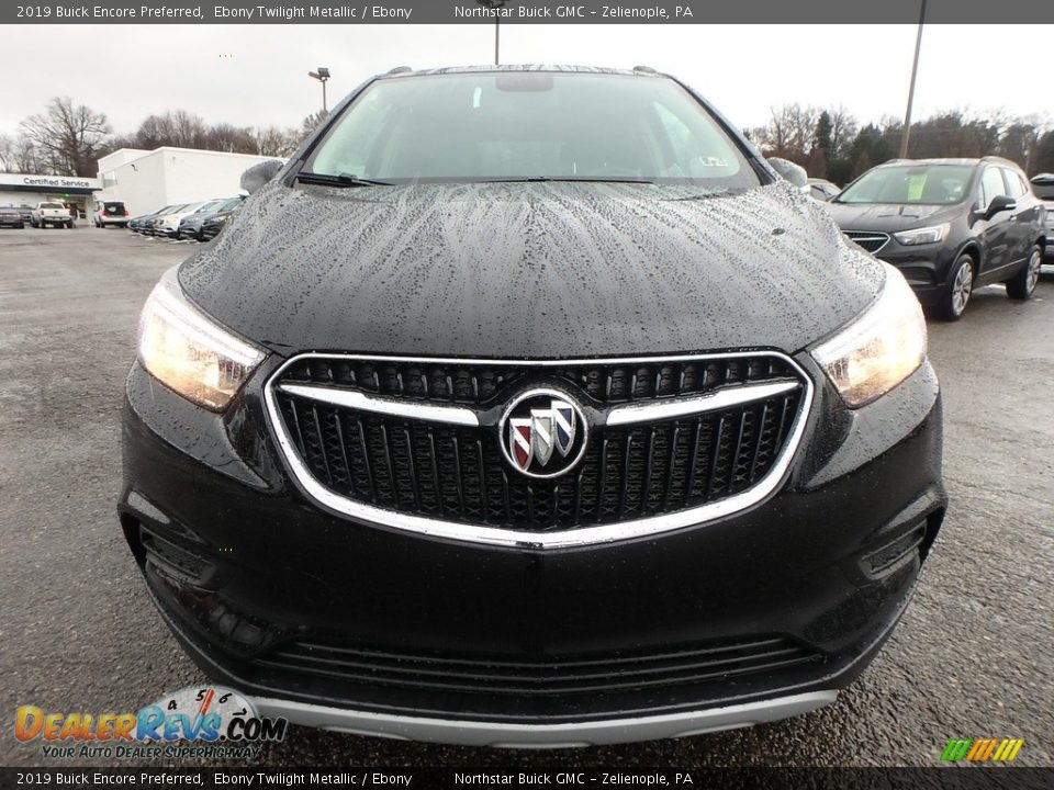 2019 Buick Encore Preferred Ebony Twilight Metallic / Ebony Photo #2